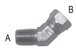 Male Pipe To F Swivel 45 Elbow 1/2-14 A,. Fixed Price $6.25.