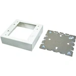 Wiremold B32 Outlet Box, -gang, -knockout, Metal, Ivory, Wall Mounting. Fixed Price $21.26.
