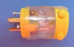 Leviton Yellow Vinyl 3 Prong Straight Blade Plug 2 Pole, Wire 515PV-LIT New. Fixed Price $10.59.