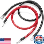 Spartan Power 5FT 2/0 Awg Battery Cable Wire Set 3/8" M10, Usa Made. Fixed Price $97.16.