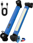 Mechanic Light, 3000LM Magnetic Work Rechargeable, Led Lights With Ho. Fixed Price $90.83.