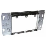 Raco 822 Box Cover, Square Type, 3 Gang, Galvanized Steel, Blank. Fixed Price $11.35.