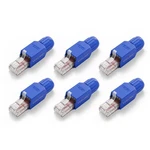Vcelink RJ45 Connector Tool-free, CAT6 Field Termination Plug, Pack, Blue. Fixed Price $21.29.