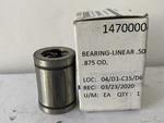 Thomson A81420SS Linear Bearing, Ball Bushing 1/2 I.d New Box. Fixed Price $78.00.