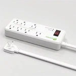 Greenlite 3-FT 7 -outlet Indoor White Power Strip. Fixed Price $6.37.