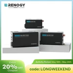 Renogy Power Inverter Pure Sine Wave 12V 3000W 2000W 1000W W/ups Transfer Switch. Fixed Price $369.99.