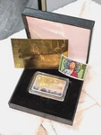 Jesus 10 Commandments Silver Gold Bar Coa Box Coin Stamp Case Cross Xmas Uk. Fixed Price $53.85.