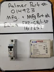 Eaton, Mfg Part #FAZ-C8/1-SP, New. Fixed Price $57.00.