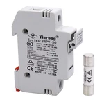 Solar Fuse Holder 10A 1000V Din Rail Mount White 10X38MM Included. Fixed Price $16.96.