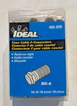 Nip Ideal 85-039 RG-6 F Twist-on Connector 50 Pack-new. Fixed Price $16.00.