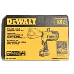 Dewalt DCE350M2 20V 20-VOLT Lithium-ion Cordless Dieless Cable Crimping Tool Kit. Fixed Price $2597.00.