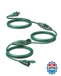 Dewenwils 25FT Outdoor Extension Cord, 3 Evenly Spaced Outlets, Weatherproof. Fixed Price $41.37.