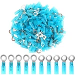 160 Pcs Heat Shrink Ring (16-14 Awg), Insulated Blue Terminals.... Fixed Price $23.81.