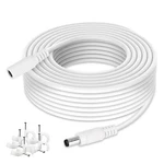 Dc Power Extension Cable 33FT 2.1MM 5.5MM Compatible With 12V Adapter. Fixed Price $17.24.