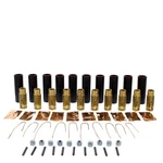 Leviton 12S26-E Black Series Female Cam-type Connector Plugs 315A 10-PACK. Fixed Price $107.99.
