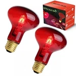 Reptile Heat Lamp Bulb 100 Infrared Basking Spot Light Breaded 2 Pack New. Fixed Price $17.95.