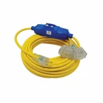 Voltec 05-00385 50FT 12/3 Sjtw Extension Cord W/ Inline Gfci Triple Tap. Fixed Price $83.05.