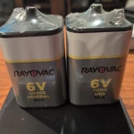 Lot Of 2 - Rayovac 941 Volt Lantern Battery General Usage Pile. Fixed Price $16.99.