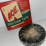 Vtg Ace Friction Electrical Tape Insulating Rubber Co Dallas Tx Usa NEW/327J. Fixed Price $15.00.