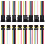 10 Kits 4 Pin Connector Waterproof 16 Awg Plug Auto Electrica.... Fixed Price $15.77.