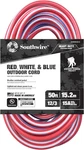Heavy Duty Extension Cord, 50FT, 12 Gauge, 3 Conductor, Outdoor Lighted. Fixed Price $105.99.