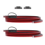 Tmh 2 Packs Of 10 Ft - 14 Awg, Sae Extension Cable, Quick Connector.... Fixed Price $19.52.