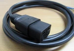 Lot 4 Interpower 865910 Black Cord C19 Flying Leads 8FT IEC-320 Vde. Fixed Price $31.99.