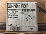 50 Cooper B-line B2004PAZN Strut Conduit Clamp, Emt, 1-1/4" Replaces B2033PAZN. Fixed Price $98.00.