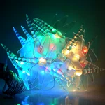 Solar Powered Dragonfly String Lights - 30 Led Multi Colored, 8 Modes. Fixed Price $16.95.