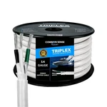 14/3 Awg Ul 1426 (the Real Thing) Triplex Round Marine Wire - Tinned Copper B.... Fixed Price $51.09.