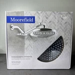 Moorefield 9IN Round Rainfall Shower Head Adjustable SH1381 Chrome Finish Nos. Fixed Price $124.99.
