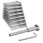 Blika 60 Pack Invisible Cable Railing Kits, T316 Stainless Steel 1/8". Fixed Price $136.82.