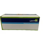 (10)-LEVITON 15A 125V 3-WIRE 2-POLE Nema 5-15R Electric Cord Connector 515CR. Fixed Price $44.99.