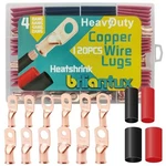 120PCS Heavy Duty 6 4 2AWG Battery Wire Lugs Cable Ends AWG8. Fixed Price $27.53.
