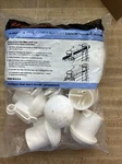 Red Snap Electric Fence T-post Cap Polytape Insulator 10 Pack. Fixed Price $12.00.