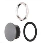Allen Bradley 800T-N1 Ser.t 30MM Grey Closing Button (hole Plug) New / Sealed. Fixed Price $8.00.
