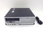 Hp Compaq DC7100 Sff Pentium 4 Ht 3.2GHZ 1GB Ram No Hdd As-is Bad Capacitor. Fixed Price $210.96.