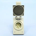 Leviton Weather Resistant Cover Locking Flanged Inlet Plug Nema L5-15P 4716-FWP. Fixed Price $22.79.