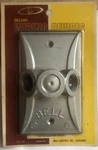 Vintage Bell Rectangular Zinc Gray Cluster Cover Weatherproof #372-Z Brand New. Fixed Price $10.99.