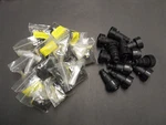 Lot Of 12 Bulgin PX0731/P And 14 PX0765/S 3-CONTACT Circular Connectors. Fixed Price $199.95.
