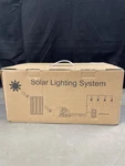 Solar Lights For Inside, 4 Bulbs Shed With On Off Switch, 30W. Fixed Price $108.79.