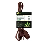Go Green Power Inc. 16/2 6FT Household Extension Cord With 3 Outlets, Brown -. Fixed Price $11.50.