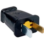 Residential Polarized Straight Blade Plug 15-AMP 125-VOLT 2-POLE 2-WIRE, Black. Fixed Price $9.56.