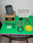 Raco- Hubbell N.o.s. Floor Box Kit W/brass Receptacle Cover For Wood, Tile. Fixed Price $55.00.