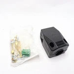 Leviton AMP/50 3-POLE Angle Plug Nema 10-30P/10-50P, Black. Fixed Price $8.65.