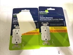 2PK Leviton 15 Amp 125V Self-test Smartlockpro Afci/gfci Dual Function Outlet. Fixed Price $49.99.
