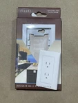 12 Pack Allure A1000W Gang Wall Plate Cover Rocker White Snap In. Fixed Price $17.95.