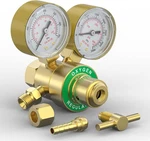 Oxygen Regulator CGA540 0-4000PSI 0-100PSI Gauges With T-handle & Hose Connector. Fixed Price $32.99.