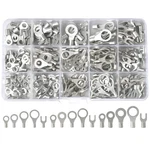 Rockdig 260PCS Awg 22-16 16-14 12-10 Copper Ring Fork Terminals Tin Plated Non-i. Fixed Price $30.65.