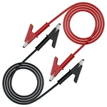1000V 2PCS Double-ended Alligator Clip Leads For Electrical Testing, 3.3FT, T.... Fixed Price $14.80.